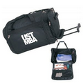 Poly Deluxe Wheel Duffel Bag w/ Retractable Handle